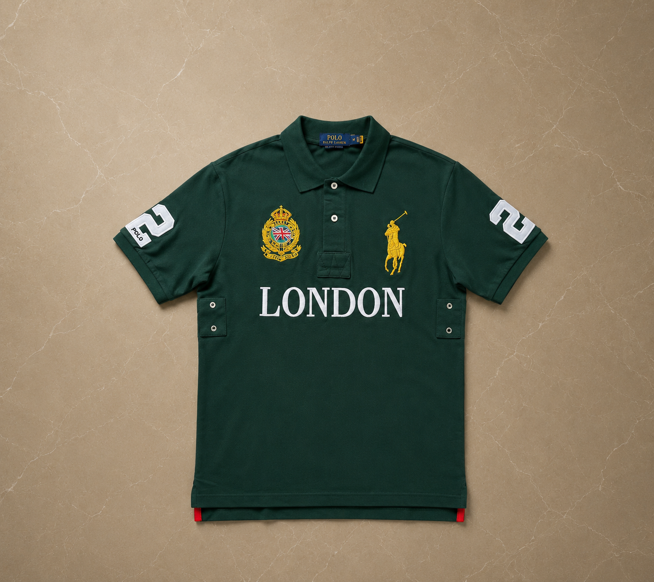 LONDON DARK GREEN POLO