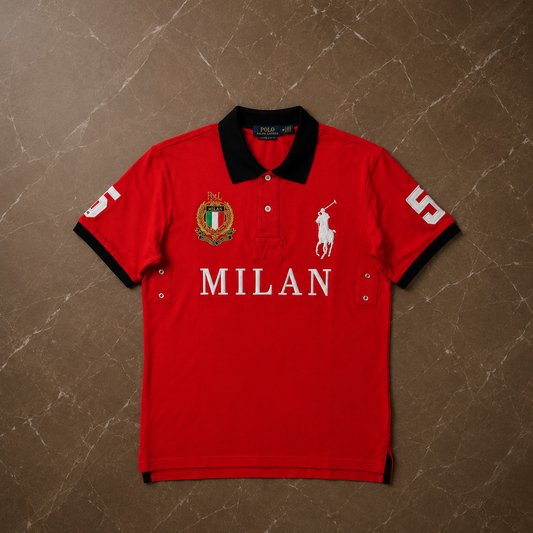 MILAN RED POLO
