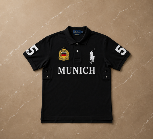 MUNICH BLACK POLO