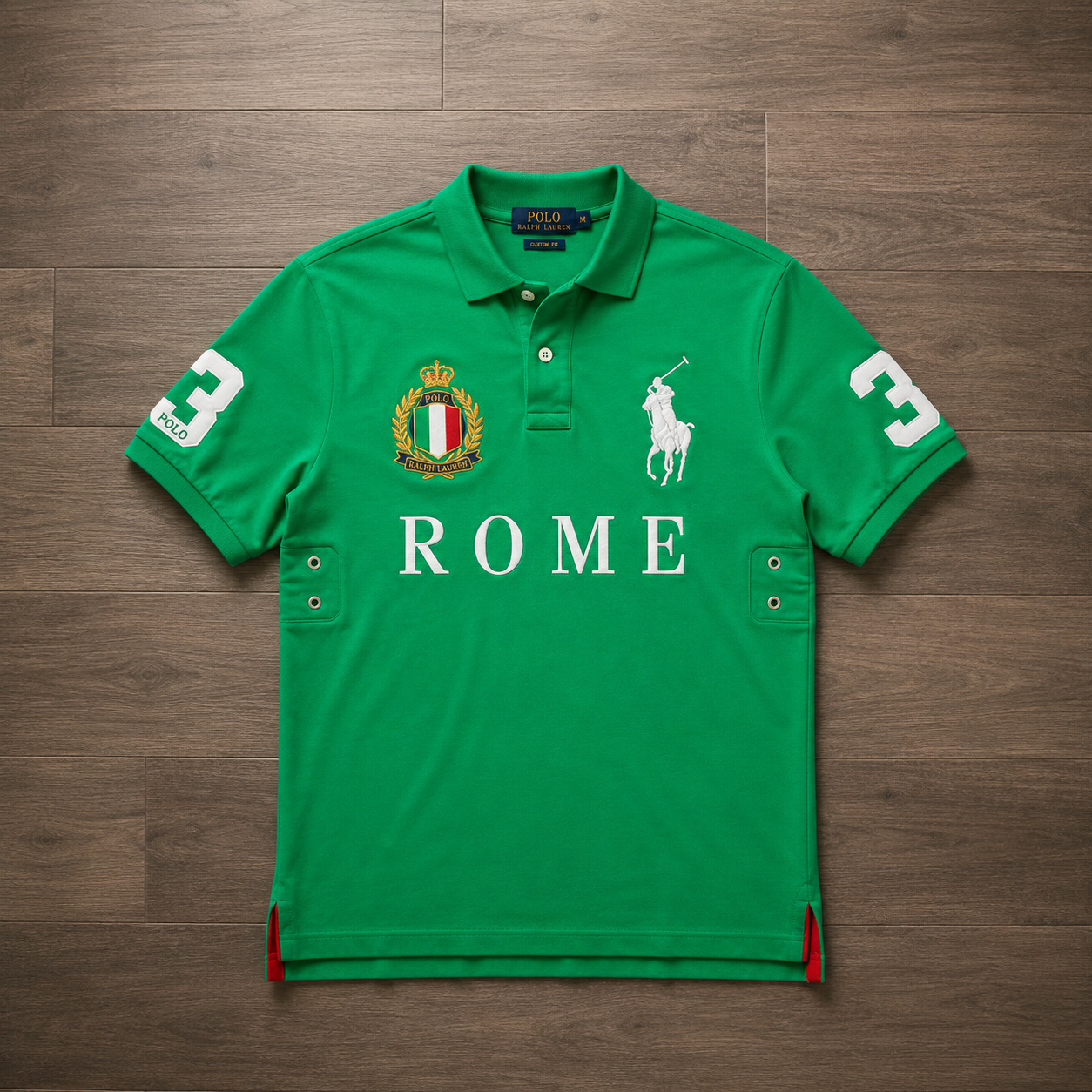 ROME LIGHT GREEN POLO