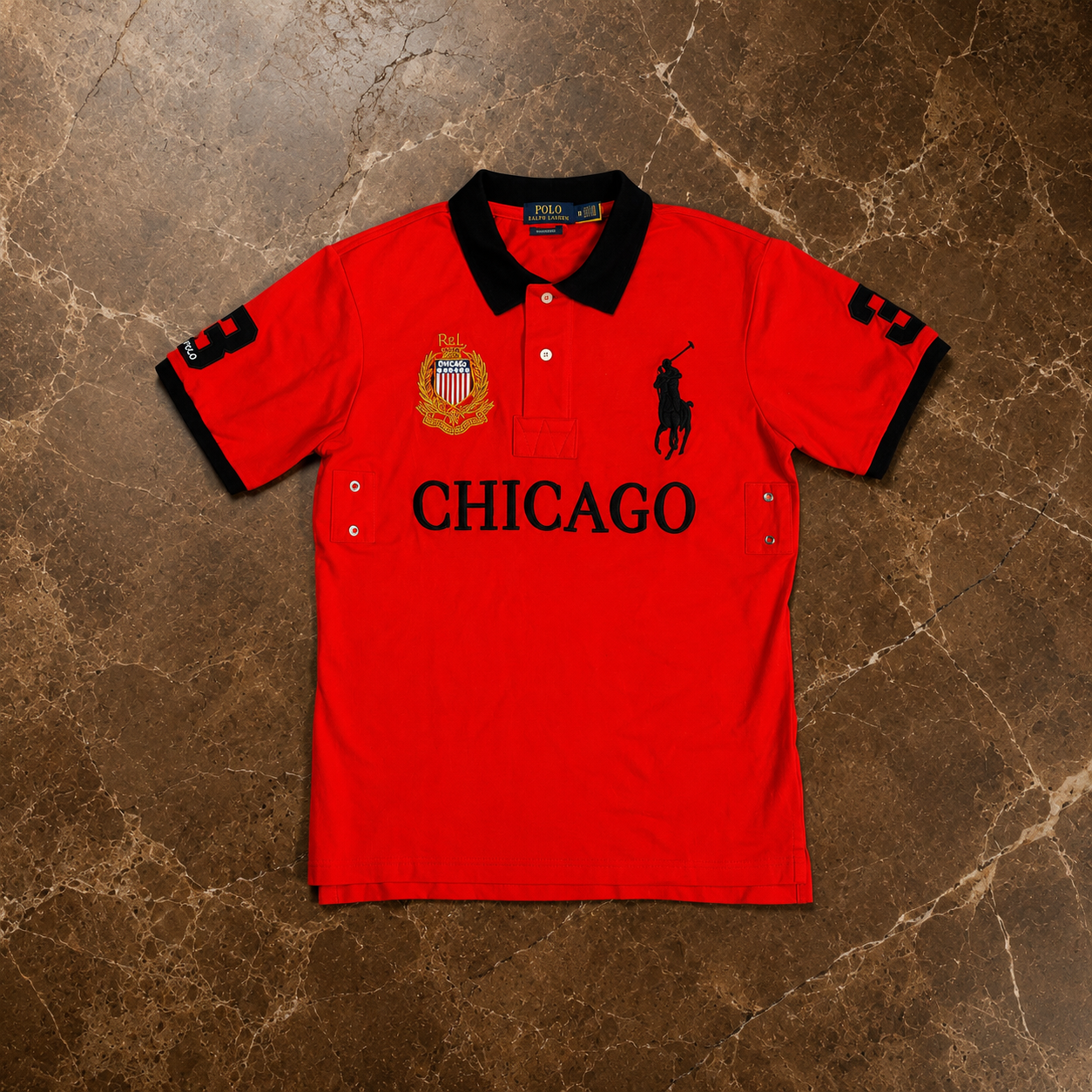 CHICAGO RED POLO